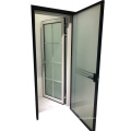 Slim frame aluminium profile  frosted washroom door